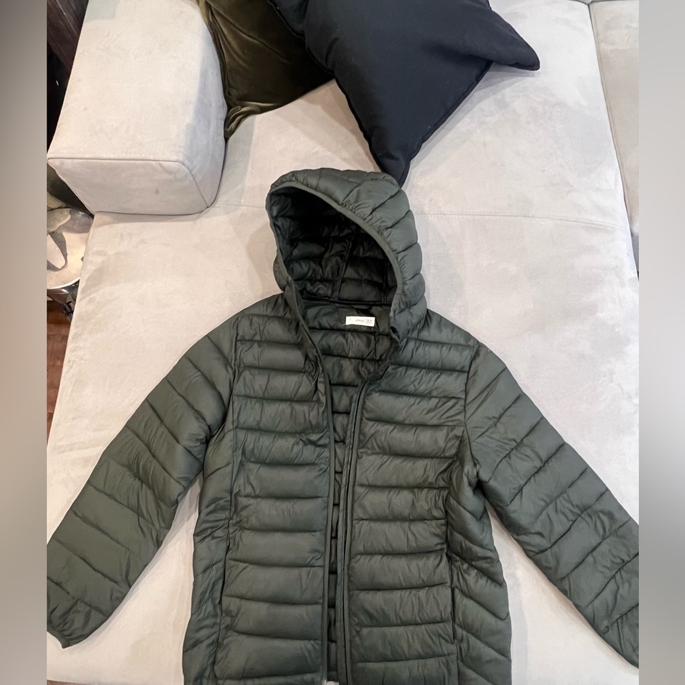 Mango boys fall coat size 11-12 years old.